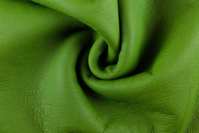 Montone double face shearling pelo corto ricciolino nappato mela verde nero